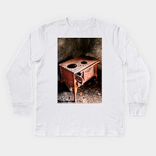 The rust never sleeps Kids Long Sleeve T-Shirt